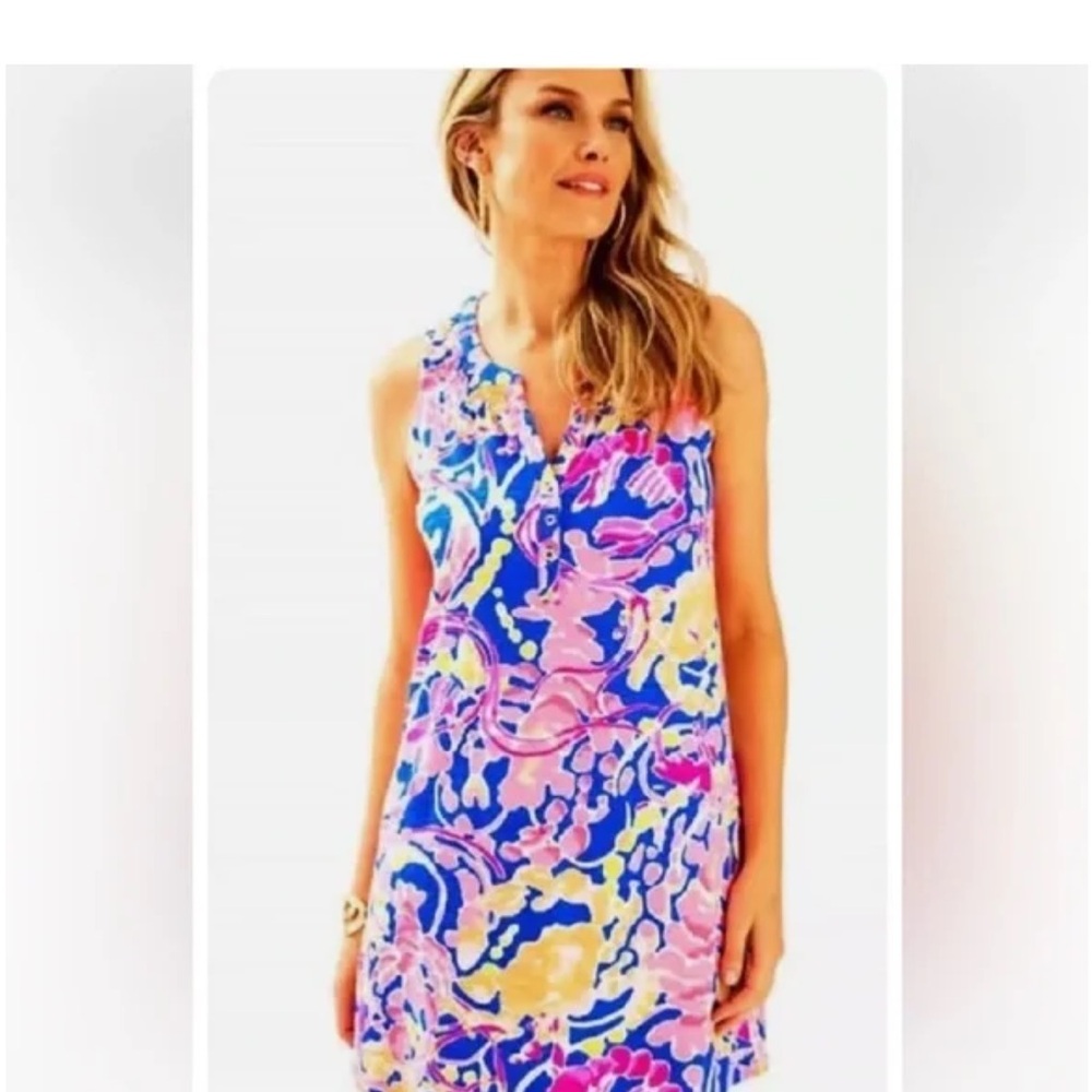 Vibrant Multicolor Sleeveless Dress